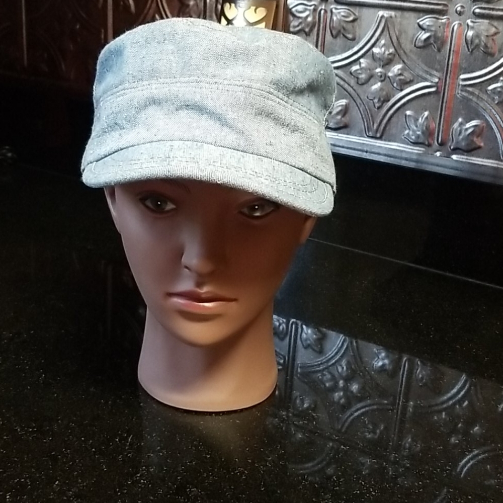 Chambray Conductor Hat